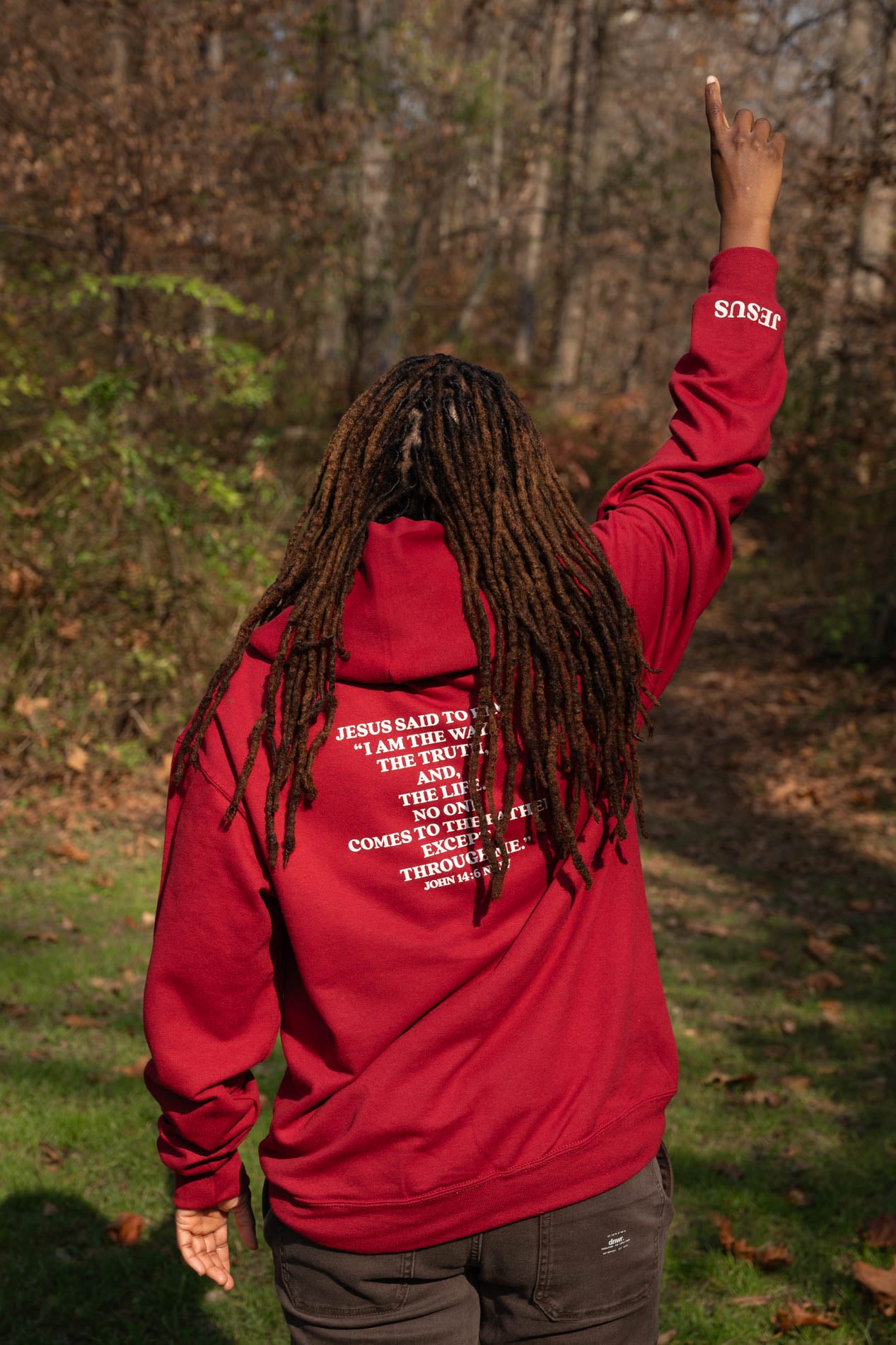 JESUS IS THE WAY HOODIES